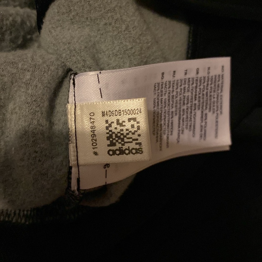 NWT Adidas x Jeremy Scott peplum snap sweatshirt - Picture 7 of 7